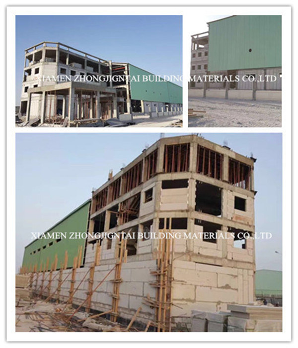 Easy Assemble Cutting EPS Sandwich Wall Panel for Real Estate Developer