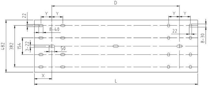 85-310 Type Guardrail Beam Roll Forming Machine