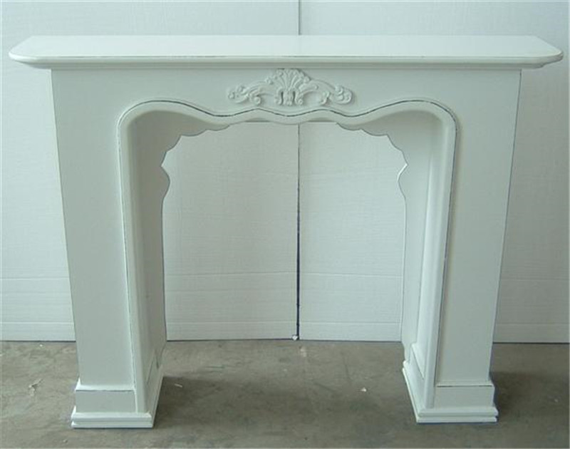 Decorative Mantel Shabby Chic Wood Fireplace China Manufacturer