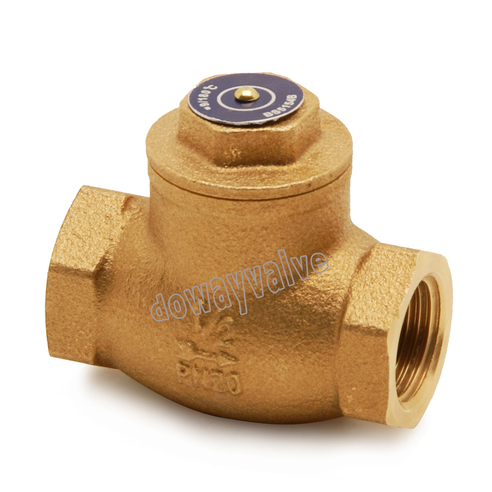 Pn20 Brass Swing Check Valve