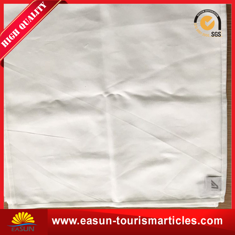 Plain White 100% Cotton Airline Table Cloth