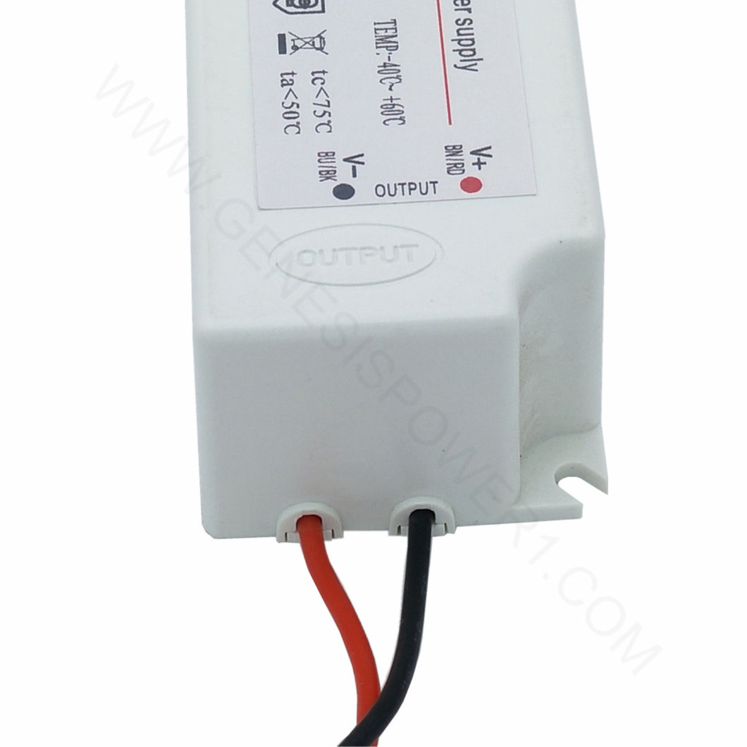 25W 12V 24V Switching Mode Waterproof DC LED Transformer Driver Power Supply, Single Output Switch Mode AC DC Power Supply Outdoor IP66 for LED Light Strip