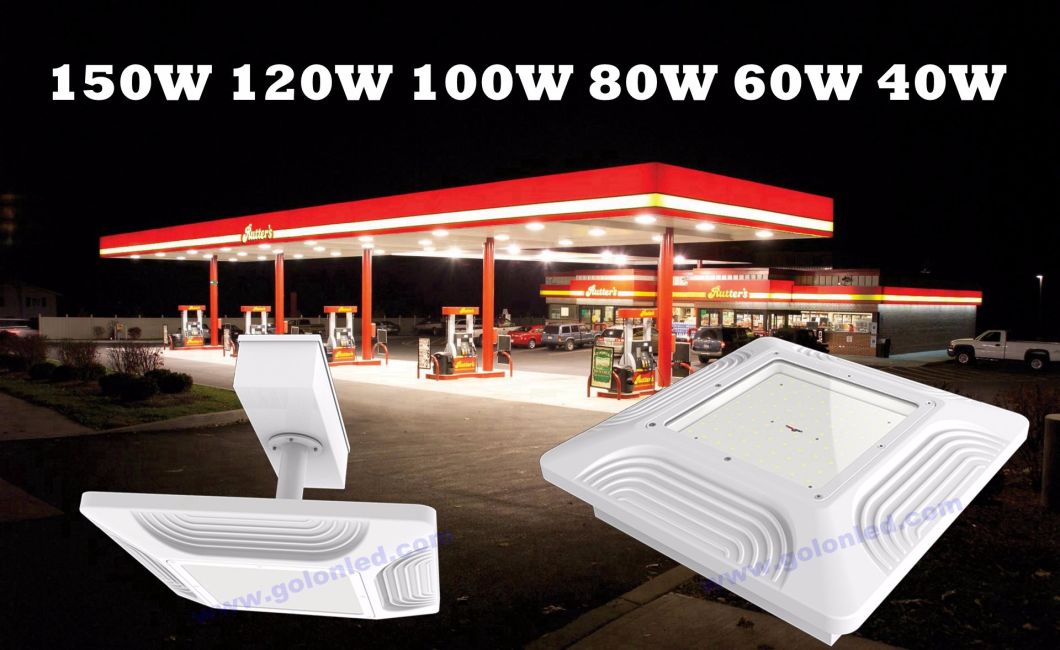 High Efficiency 100W 150W 120W Recessed LED Down Light for Petrol Gas Station Lighting