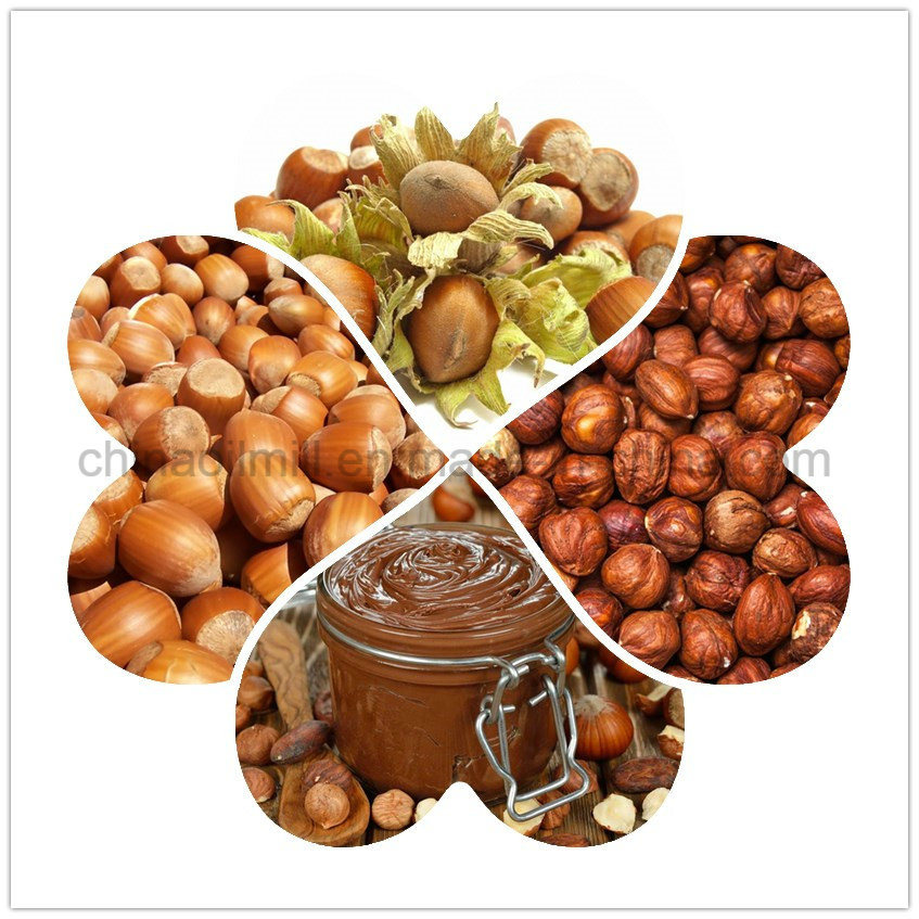 Automatic Hazelnut Processing Cracking Cracker Hazelnut Shelling Machine