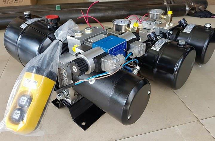 Wireless Control Hydraulic Power Units for Dump Trailers