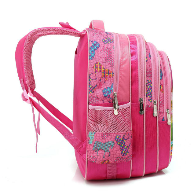 Wholesale Cartoon Characters 3D Kids Detachable Trolley School Bag Backpack