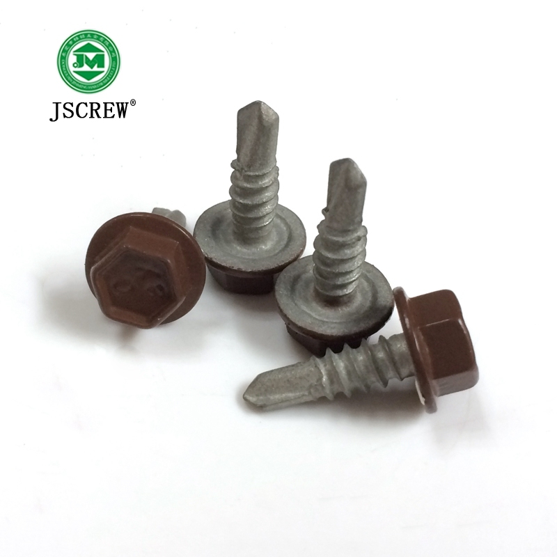 6mm Stainless Steel Painted Head Self Drilling Screw