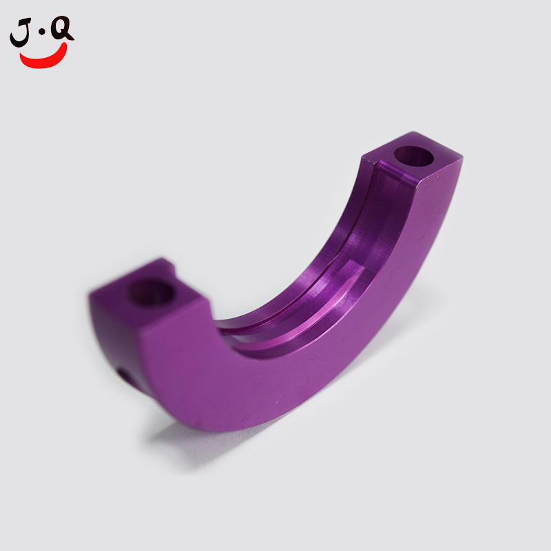 Purple Anodized Aluminum Curve Tube