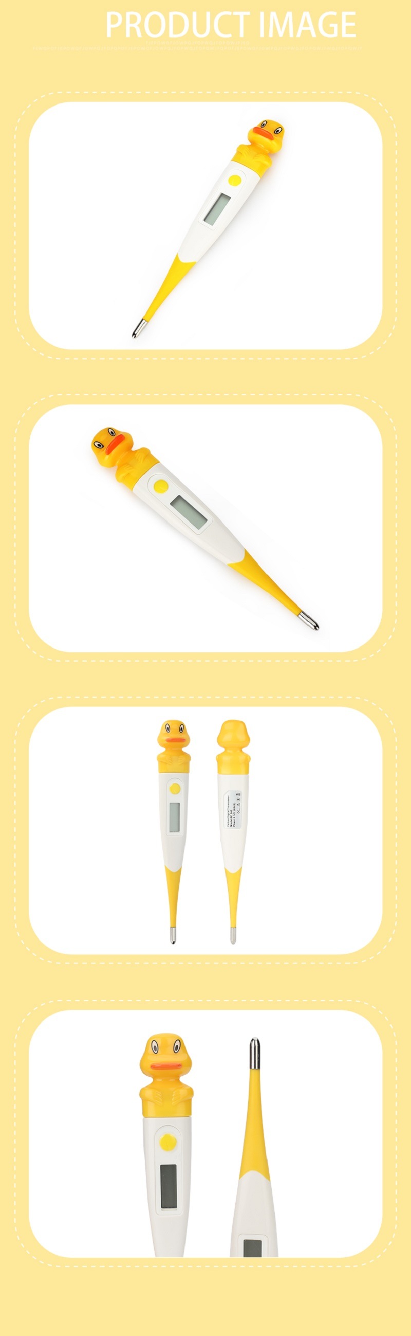 Ce Basal Kids Flexible Digital Thermometer