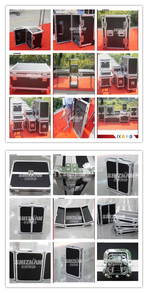 Shizhan Customized Durable Concert DJ/Exhibition Aluminium Flight Case