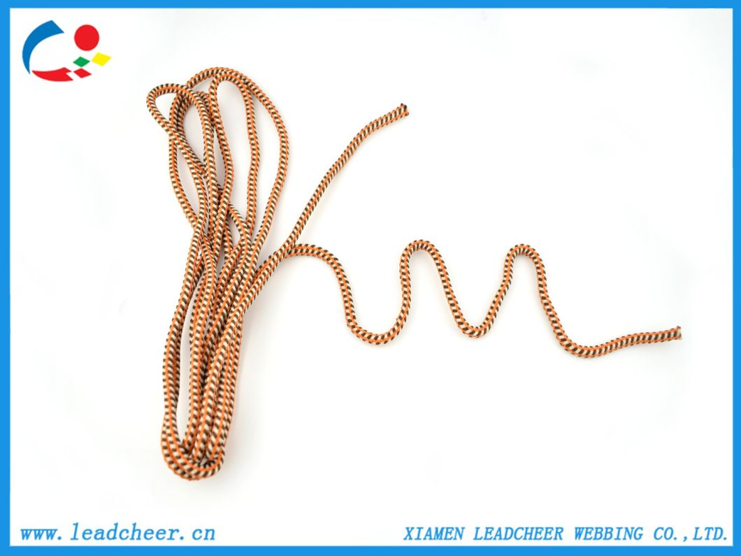 Polyester / Nylon Custom Round String Rope for Garments and Bags