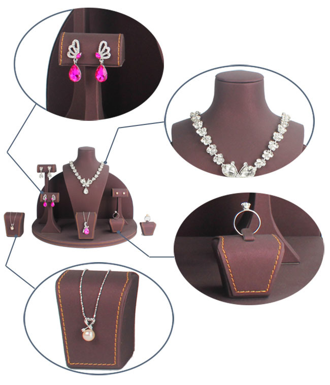 Luxury Custom Design Acrylic Jewelry Necklace Display Model