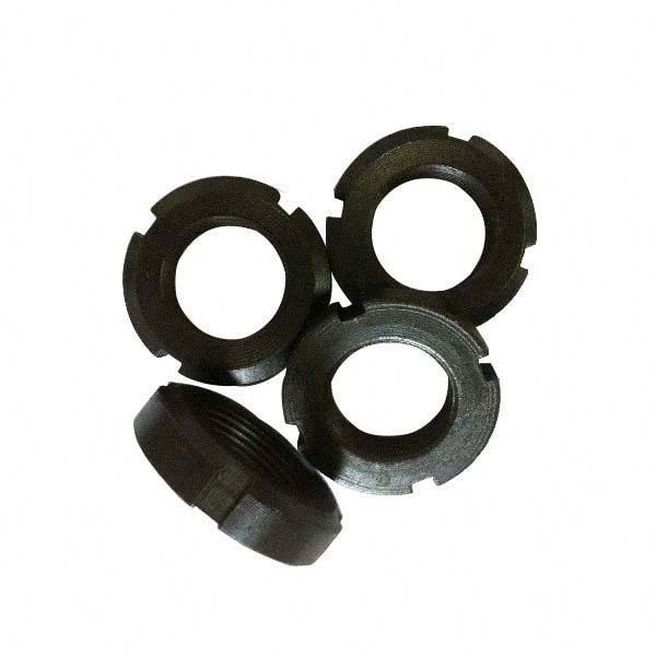 Long Lasting Slotted Nuts Black Customizable