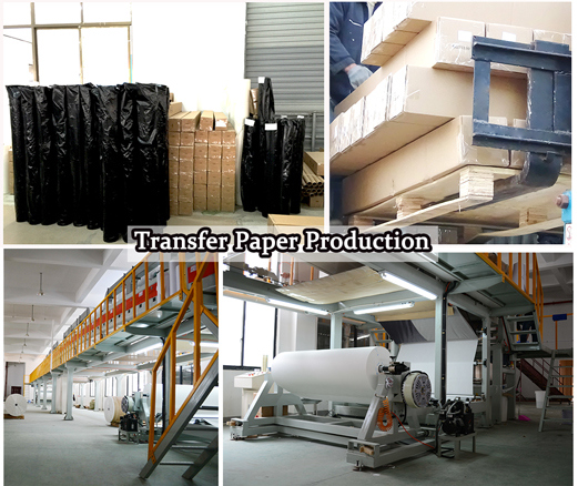 Industrial Light-Weight Fj70GSM Dye Sublimation Paper for Fabric