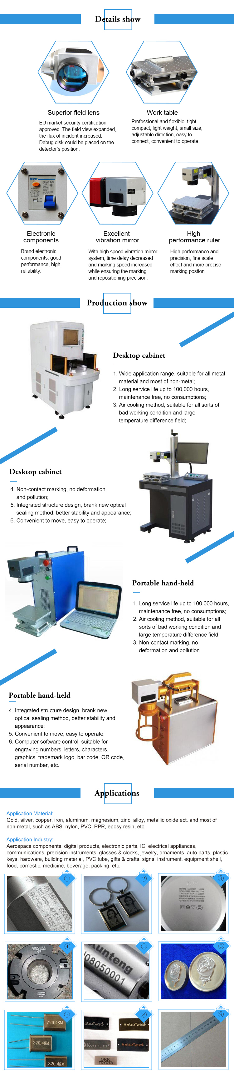 Cheap Mini Fiber Laser Marking Machine for Sale