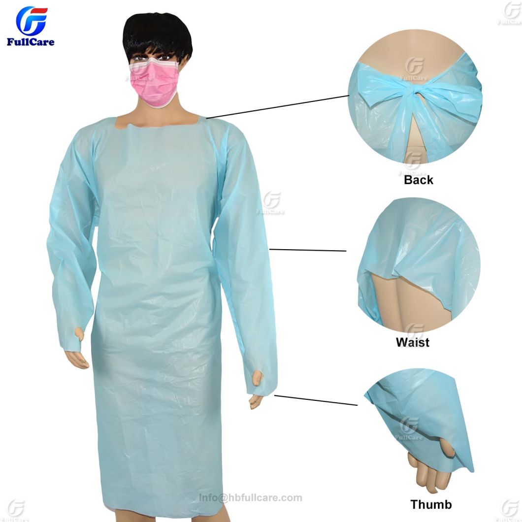 Doctor Dental Patient/Impervious Operation/Protective/Exam/Visitor/SMS/PE/PP/Sterile Scrub Disposable Nonwoven Medical/Hospital/Surgeon/Surgical/Isolation Gown