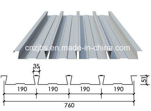 China High Quality Corrugated Structural Galvanized Steel Floor Decking Sheet