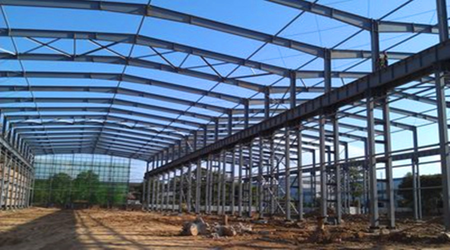 Construction Design Prefabricated Car Garage Steel Structure