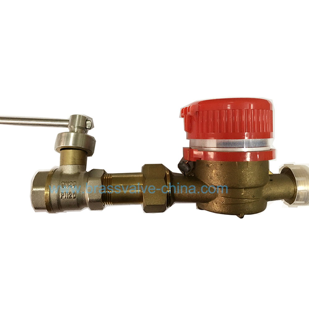 Brass Magnetic Lockable Ball Valve with Key