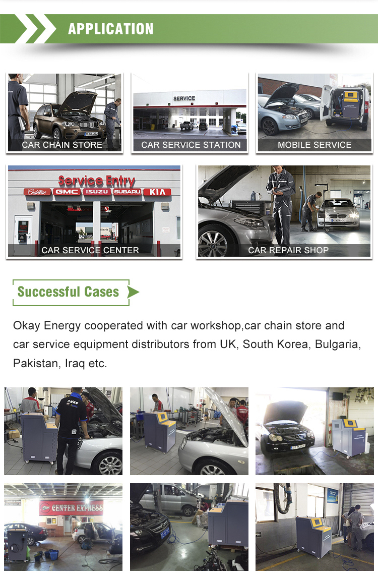 Catalytic Converter Carbon Deposits Cleaning Machine DPF System Carbon Cleaning