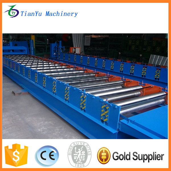 in Stock Zinc Hydraulic Plant Metal Glazed Roof Tile Roll Forming Machine