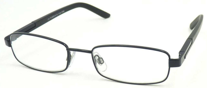 RM17057 Small Frame Metal Reading Glass with PC Temple Unisex Style