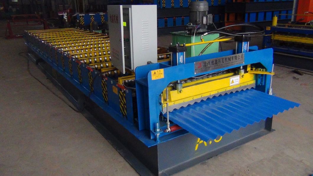 Dx 850 Automatic Color Metal Corrugated Iron Sheet Making Machine