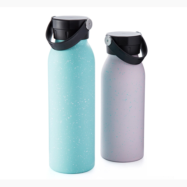 500/600 Ml Stainless Steel Insulated Thermos Tarvel Taking Water Bottle