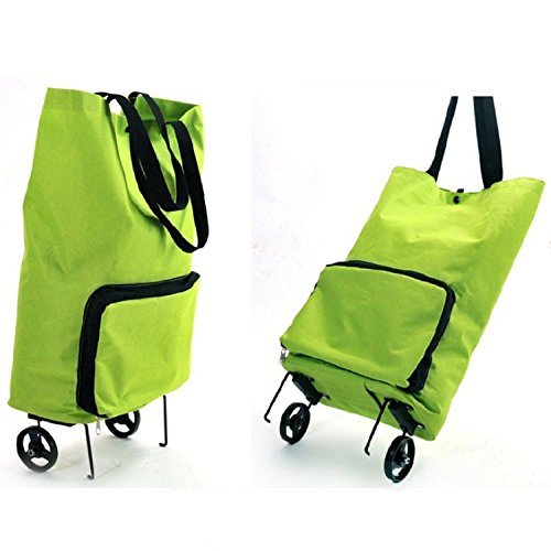 Folding Shopping Trolley with Handle