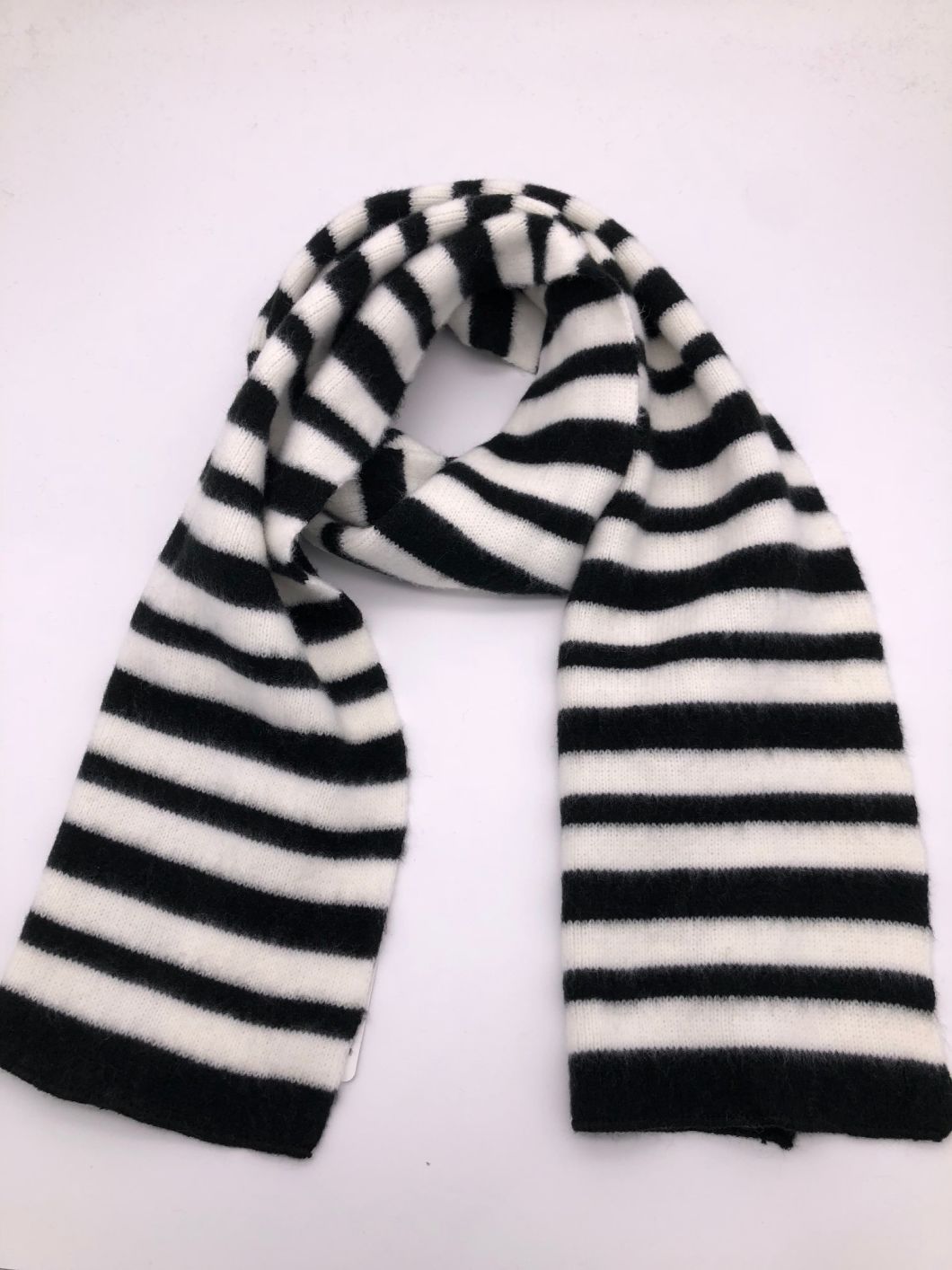 Knitted Striped Newest Acrylic Scarf