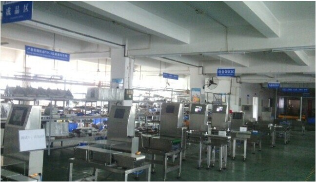 Inline Check Weigher for Canned Fish