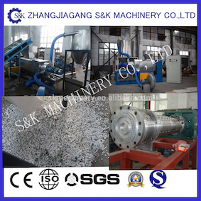 500kg Plastic Film Squeezing Drying Granulating Machine