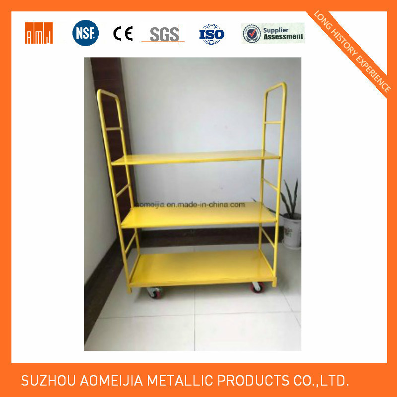 Popular Folding Metal Mesh Roll Container Logistic Roll Cage