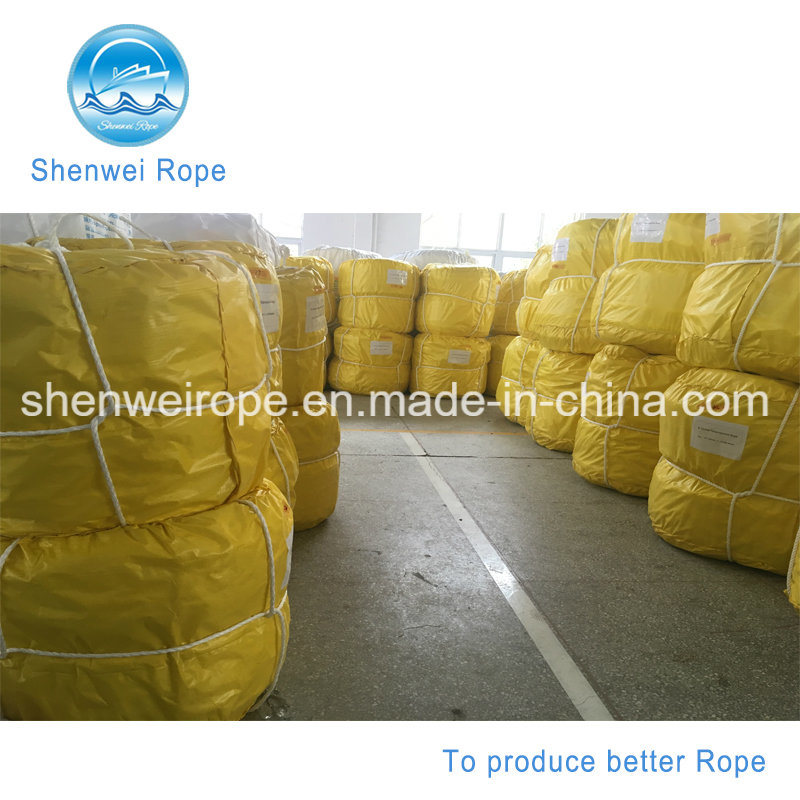 High Grade Polypropylene and Polyester Mixed Fiber Mooring Rope