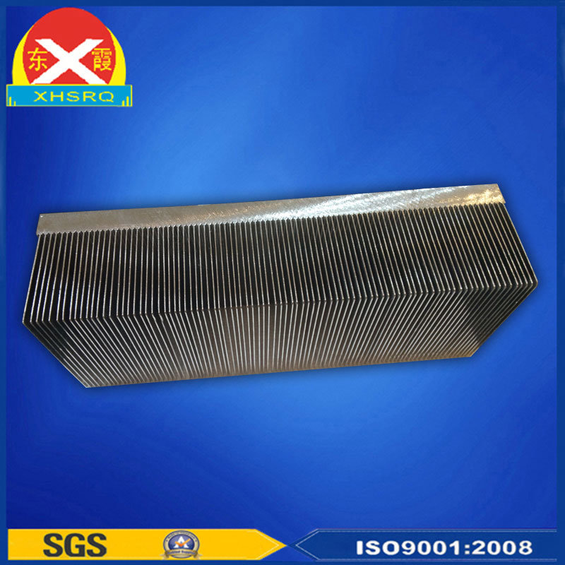 Aluminum Heat Sink of Press Fin Type for Any Width and Height