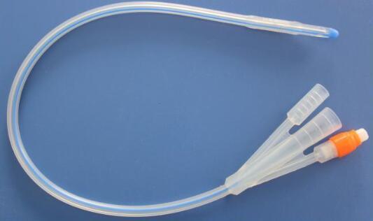 100% Silicone 2-Way Foley Catheter with Balloon