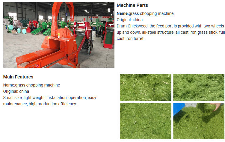 Hot Selling Grass Chopper/Straw Chaff Cutter/Small Grass Cutting Machine