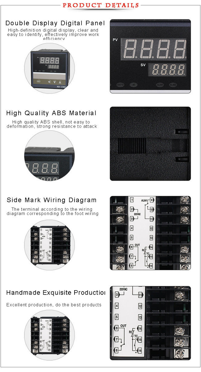 Oil Mold Temperature Controller for Plastic (REX-C900)