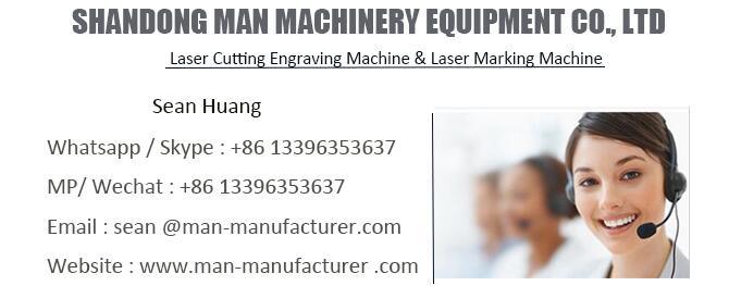 High Speed CNC CO2 Laser Marking Machine for Jeans Wood Paper