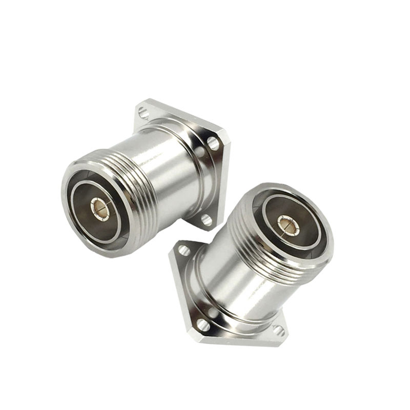 7/16 DIN Female Jack 4 Holes Flange RF Coaxial Connector