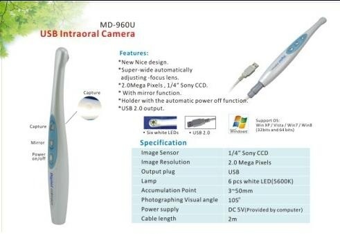 USB Intraoral Camera CCD Hot Sale MD960u Dental