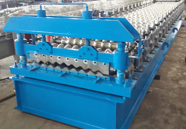 Corrugated Metal Color Roofing Sheet Cold Roll Forming Machine