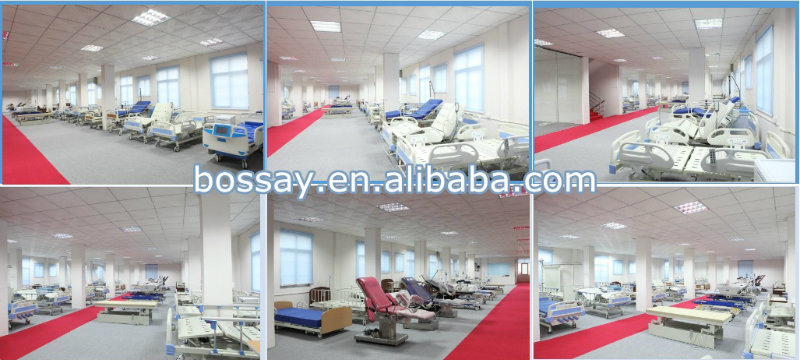 ICU Medical Equipment Three Function Manual Hospital Bed for Sale