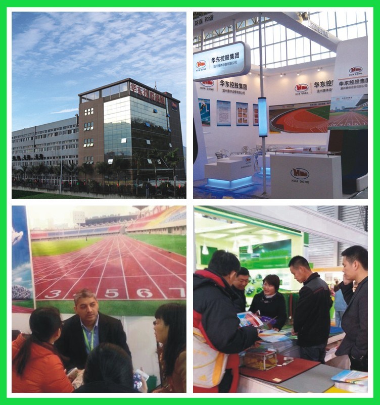 Iaaf Prefabricated Rubber Flooring for Rubber Track Runway, Athletic Track