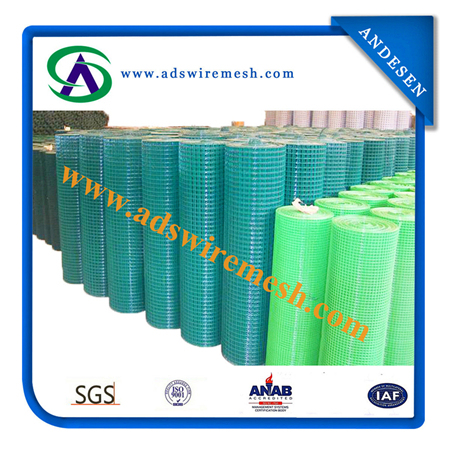 25mm Holes PVC Coated Welded Wire Mesh