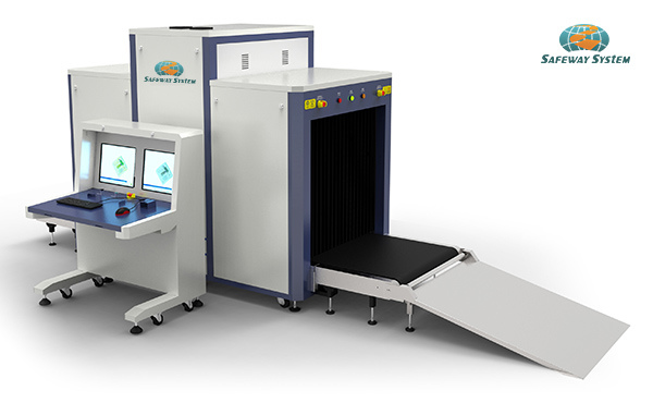 Railway Station Security X-ray Luggage Inspection Scanning Machine