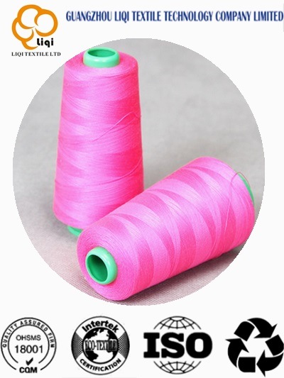 Hot-Selling 100% Polyester Spun Yarn Polyester Sewing Yarn 40s/2