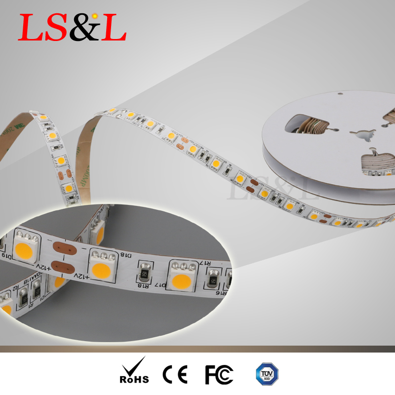 60LEDs /M Waterproof LED Flexible Strip Light for Decoration Lighting