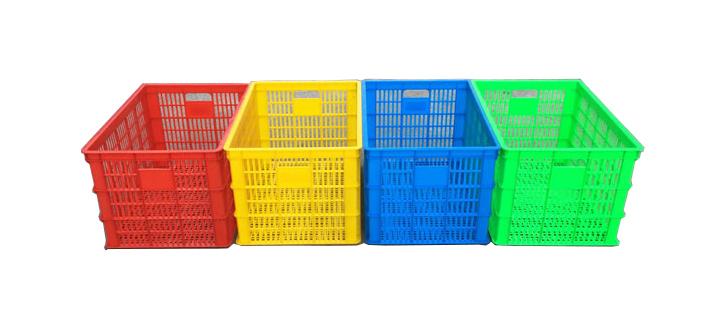 Plastic Crate Vented for Vegetable and Fruit