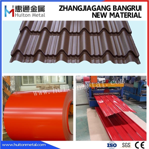 Prepainted Gi Steel Coil PPGI PPGL Color Coated Galvanized Steel Sheet in Coil